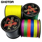 Плетеная рыболовная леска из ПЭ, 9 нитей, 0,14-0,55 мм