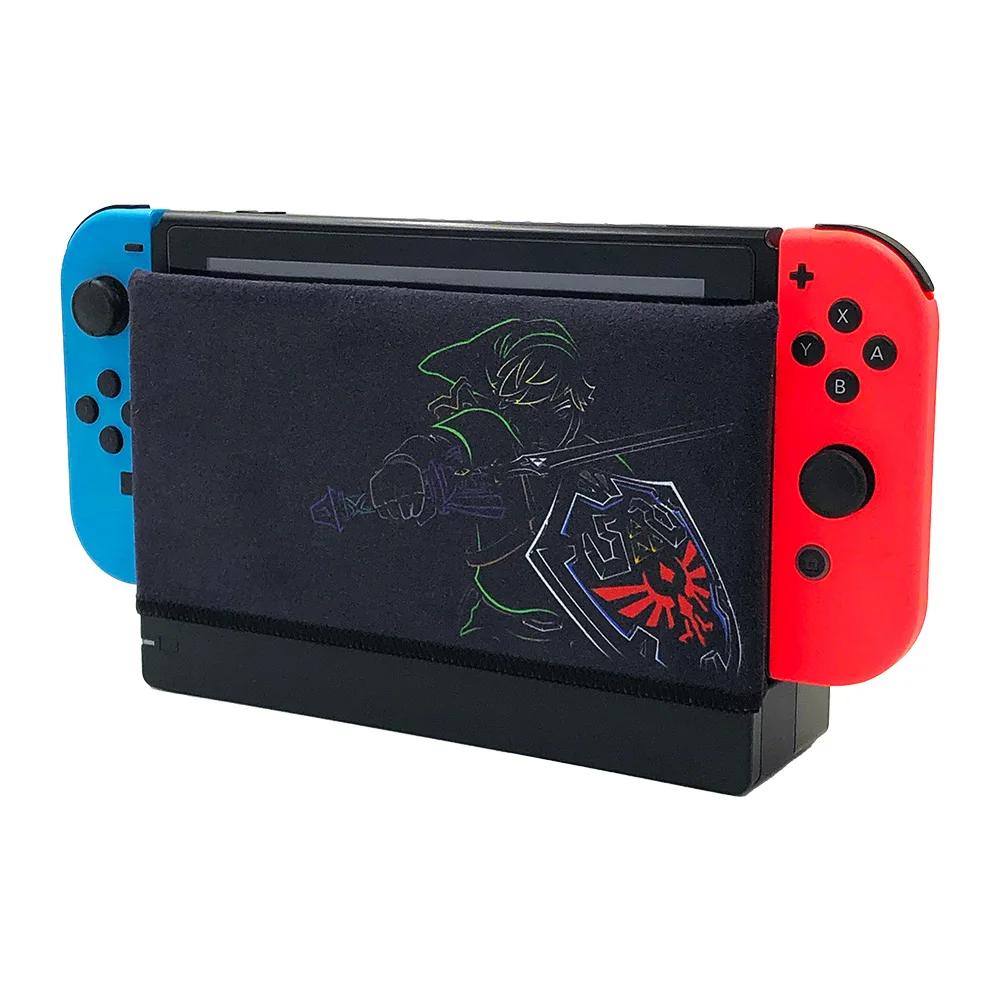 

Nintend Switch Dock Cover Sleeve Dock Sock Decal Soft Suede Anti-scratch Accessories Suitable for OLED Nintendos Switch Dock