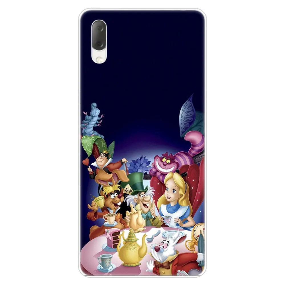 010 Алиса в стране чудес жесткий чехол для Sony Xperia L1 L2 L3 X XA XA1 XA2 XA3 ультра 10 плюс E5 XZ XZ1 XZ2 компактный XZ3 XZ5 2 20 крышка - Цвет: 010