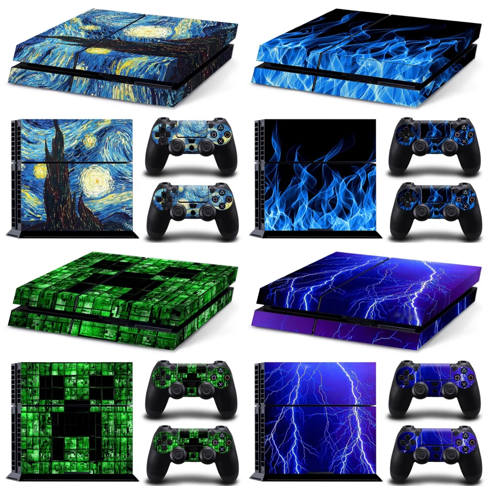 Наклейки для консоли PS4 и контроллеров наклейки ps4 виниловые | Электроника