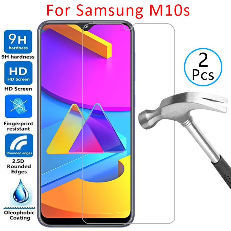 Закаленное стекло для защиты экрана samsung m10s чехол galaxy m 10 s m10 защитный телефона gm10s