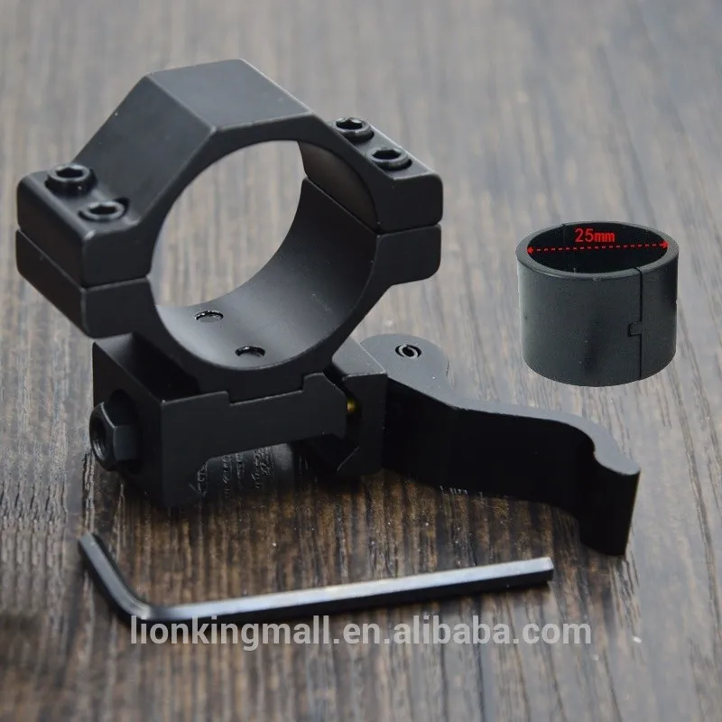 Alonefire KC06 Алюминиевый быстросъемный 25 30 мм Вивер рельсовая база ласточкин хвост