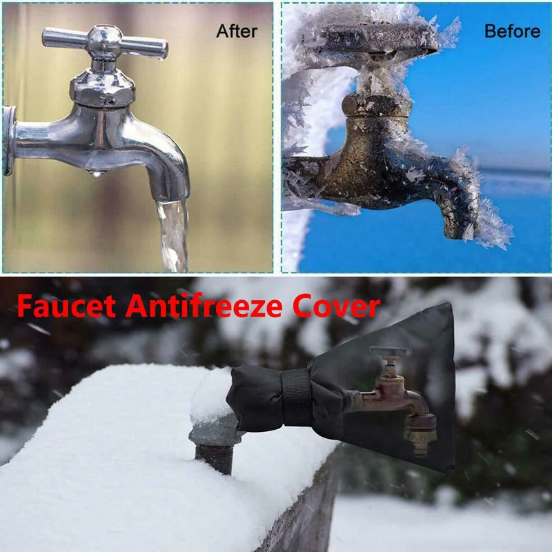 

Faucet-Cover Winter Saving Tap Antifreeze Protection Cover Faucet Waterproof Protective Cover Outdoor Faucet Winter Hose Faucet