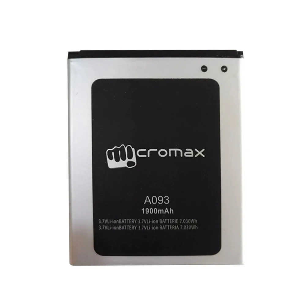 Аккумулятор для Micromax A093 Canvas Fire 1900 мАч сменная литий-ионная батарея аккумулятора