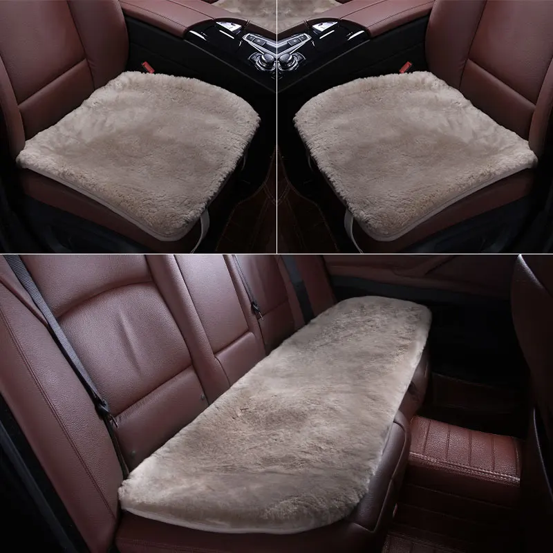 Накидка на сиденье автомобиля ROWNFUR универсальная накидка из 100% австралийской