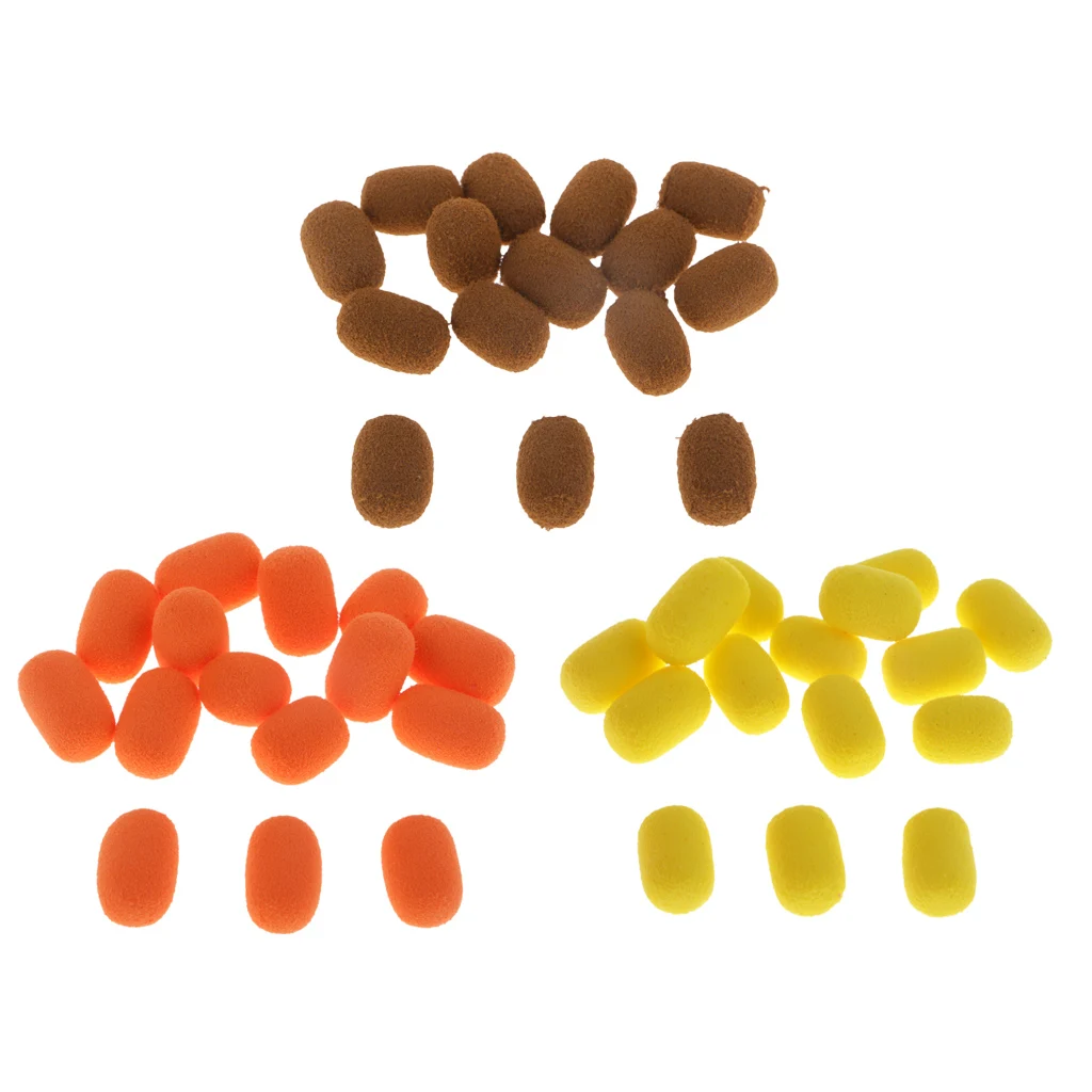 Рыболовная приманка для ловли карпа из ЭВА 15 шт./в бутылке всплывающее рыболовное