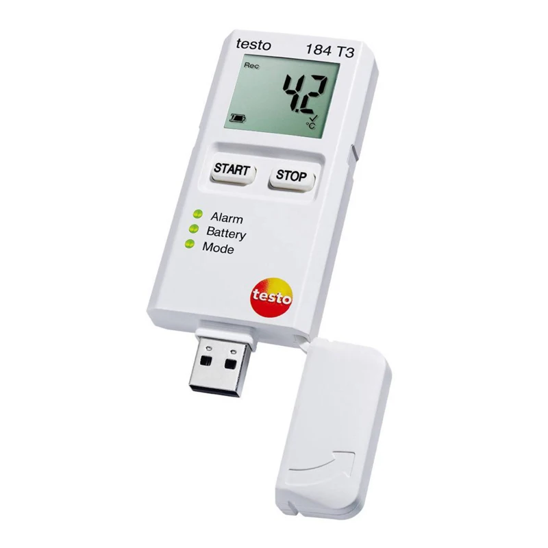 

Регистратор температуры Testo 184 T3 USB для мониторинга транспортировки