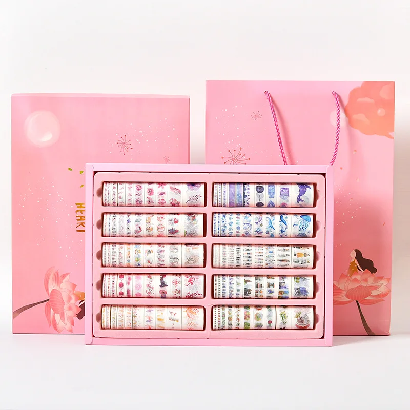 100 шт. Стиль малярный набор декоративного скотча Васи Подарочная коробка Kawaii