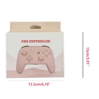 wireless pro game controller for gamepad with dual vibration nfc for joystick
