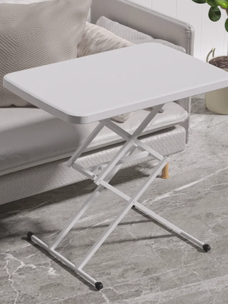 

Folding Computer Desk Bedside Table Lifting Study Desk Portable Plastic Desk Home Writing Desk Folding Table