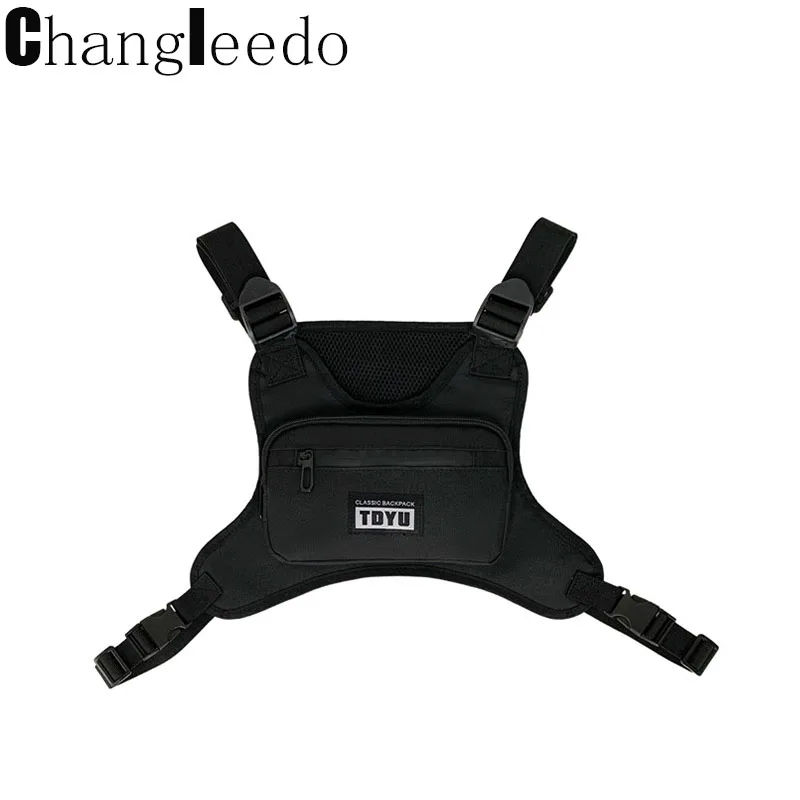 Нагрудная сумка для молодых мужчин модная холщовая мужская сумочка