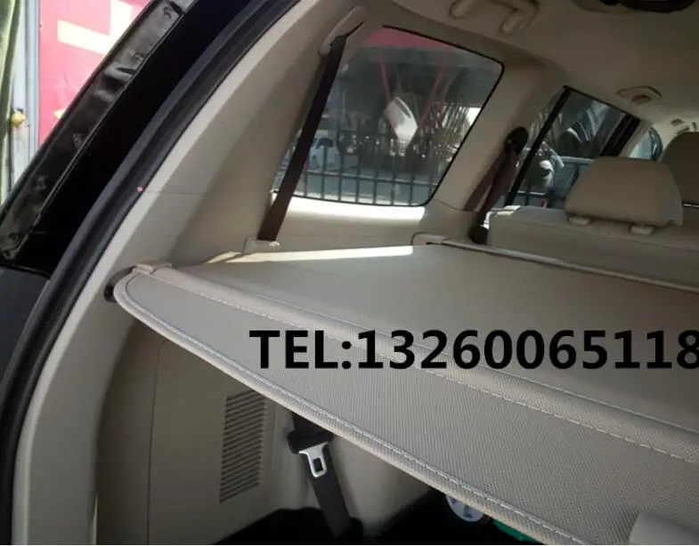 Задний багажник автомобиля защитный лист для багажника Крышка для Mitsubishi Pajero Sport 2012.2013.(черный, бежевый