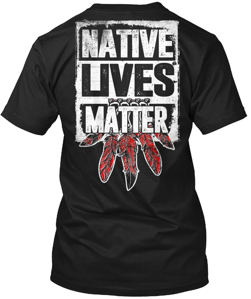 Мужская футболка Native Pride Lives Matter женские футболки| |