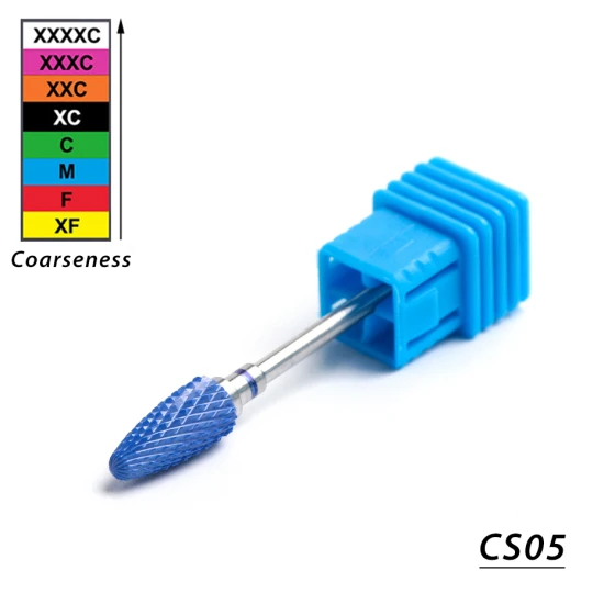 CS05 STZ 1 шт. керамические сверла для ногтей Маникюрные роторные фрезы электрические пилочки для ногтей Гель-лак для удаления педикюра аксессуары CS01-27 - Цвет: CS05