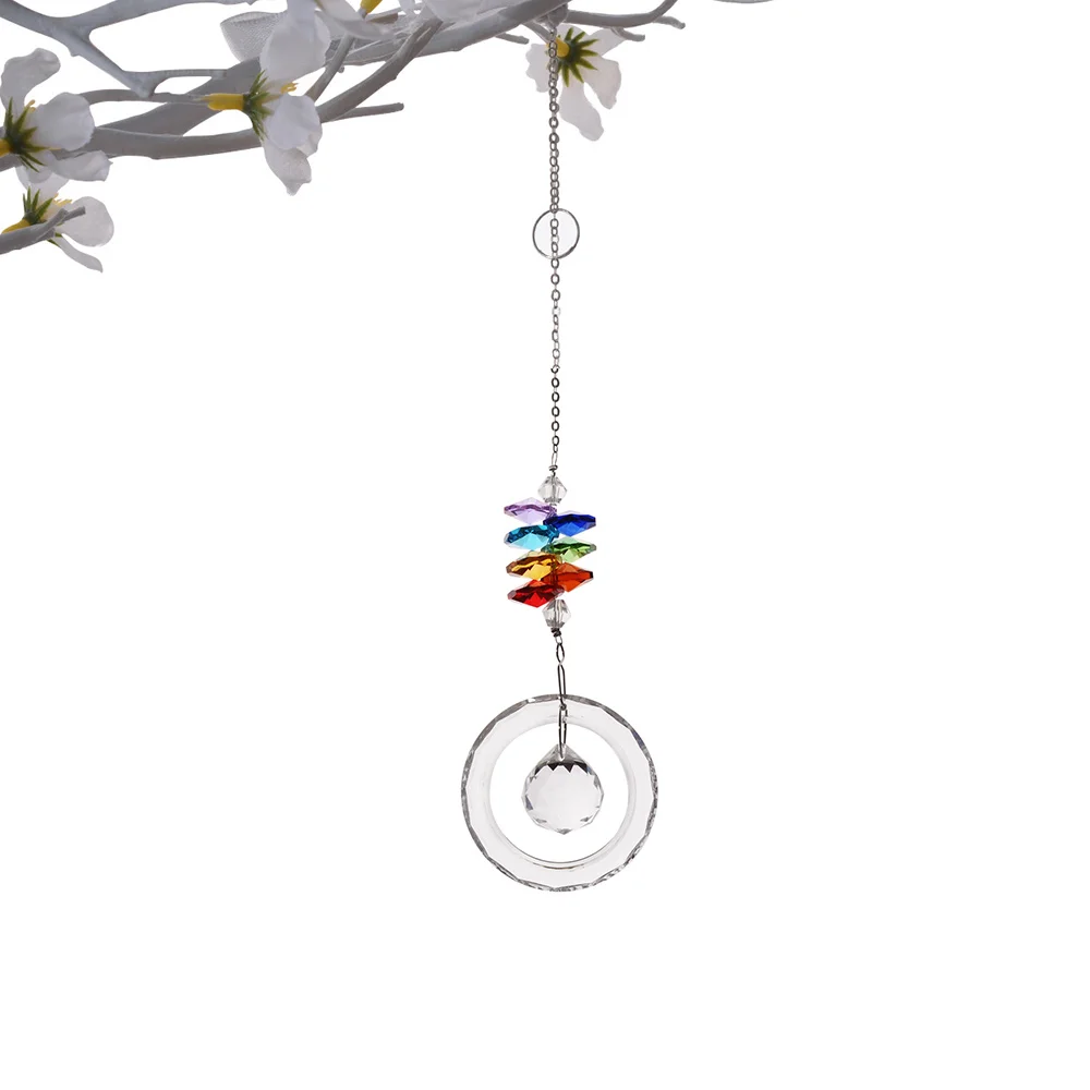 

Color Crystal Circle Lighting Ball Pendant Pendant DIY Pendant Bead Curtain