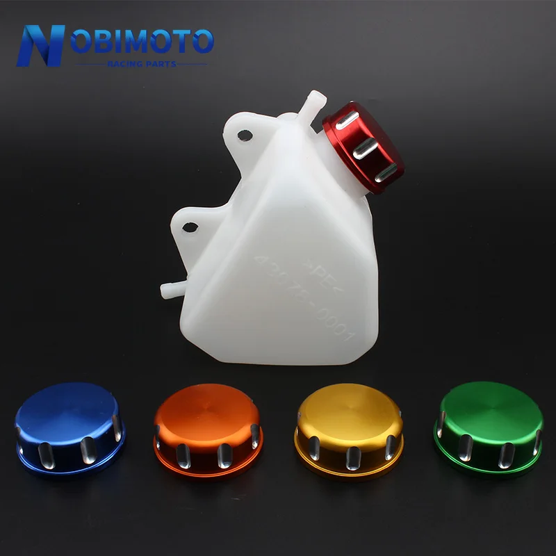 Резервуар для охлаждающей жидкости мотоцикла радиатор крышки с ЧПУ бутылка