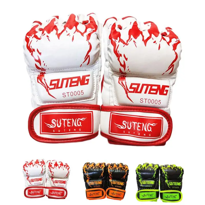 

Five-fingered Tiger Claw Fight Boxing Gloves Mitts Sanda Karate Sandbag For MMA Integrated Fighting Boxing Sanda Scoring Gloves