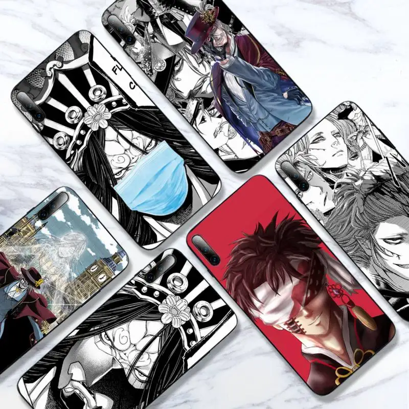 

Jack the Ripper Shuumatsu no Valkyrie Phone Case For Honor 7A 8x 8s 8E 9x 10i 20s 10 20lite 30Pro V30 PLAY Nax Fundas Cover