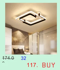 Chandelierrec Moden светодиодный потолочный светильник Домашнее освещение светильники Алюминиевый AC85-265V потолочный светильник для гостиной спальни низкие потолки