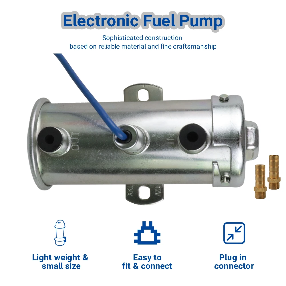 12 вольт универсальный Электрический Электронный Топливный насос Нан дизель 12В