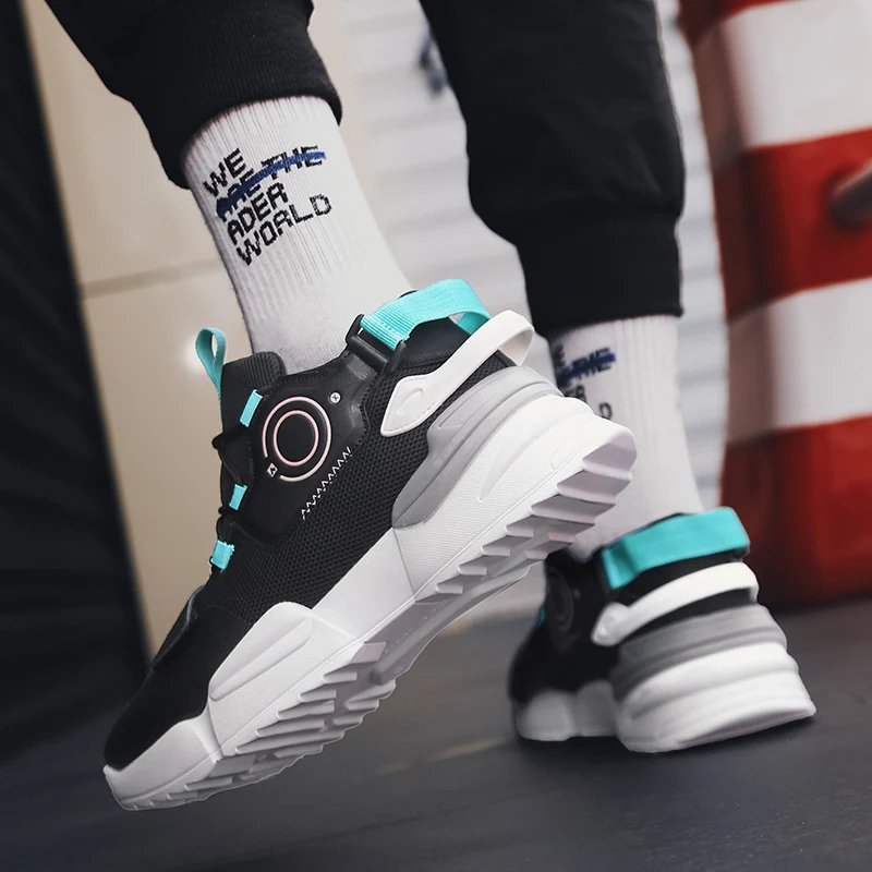 Men's Sneakers Summer Street Fashion Korean Style Dad Shoes Mesh Breathable Handsome Tide Non-slip | Обувь