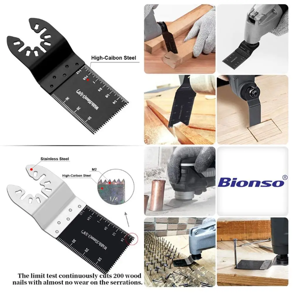 22 шт. колеблющихся пилы многофункциональные инструменты для ремонта дерева