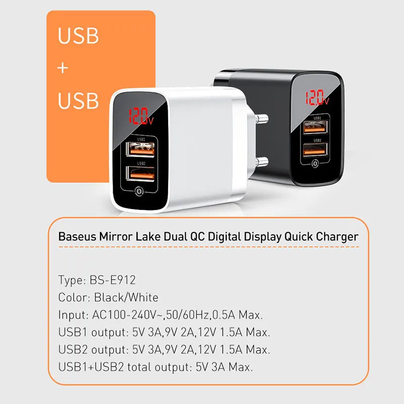 Baseus 18 Вт type C USB зарядное устройство для iPhone 11 Pro Max Quick Charge 3,0 PD3.0 быстрое зарядное устройство для телефона с FCP AFC для huawei samsung