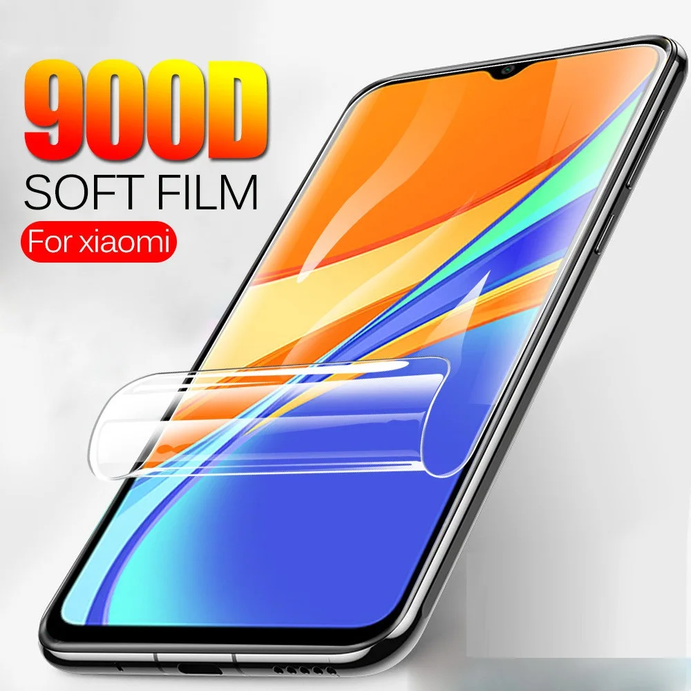 

9D Hydrogel Film For Xiaomi Redmi 9 9A 9C 8 8A 7 7A Screen Protector Redmi 10X Note 8 8T 7 9S 9 Pro Max Protective