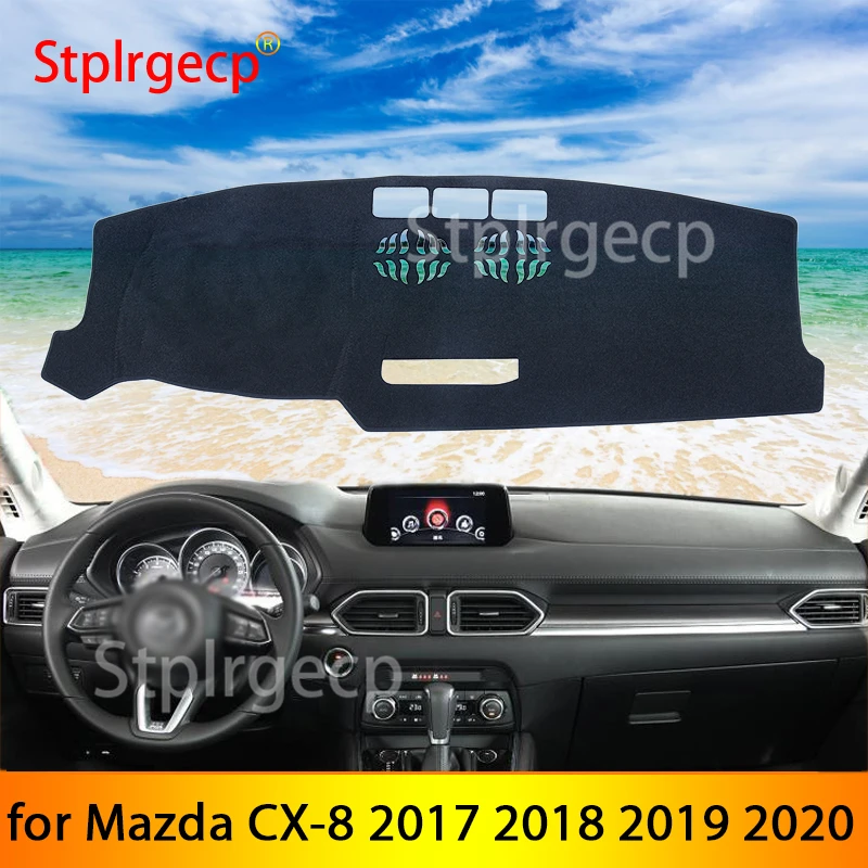 

for Mazda CX-8 2017 2018 2019 2020 Anti-Slip Mat Dashboard Cover Pad Sunshade Dashmat Protect Carpet Car Accessories Rug CX 8