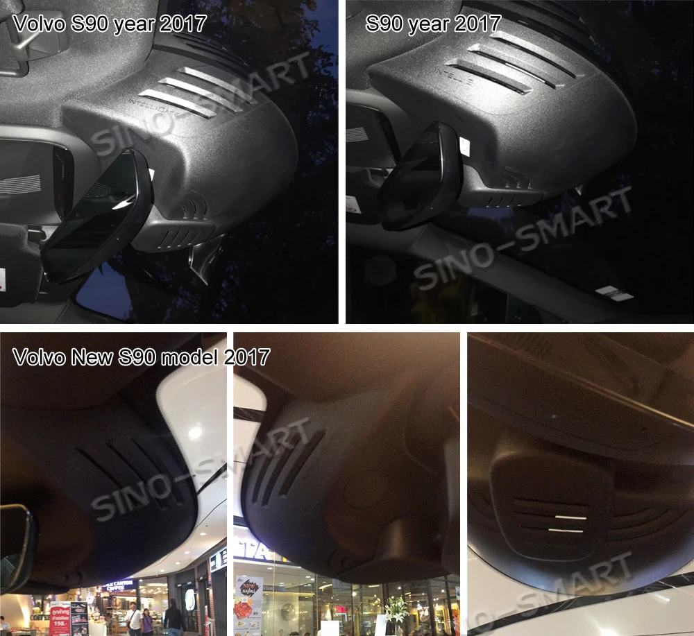 SINOSMART Novatek 96658 Wifi DVR Камера для Volvo V60 S60 S80 S80L S90 XC40 XC60 XC70 XC90 приложение Управление SONY IMX323 1080P