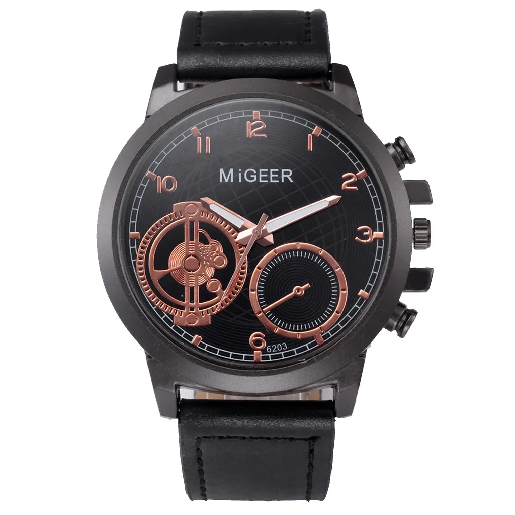 MIGEER Wristwatch 2020 Wrist Watch Men Top Brand Luxury Famous Male Clock Quartz for Hodinky Relogio Masculino Relog | Наручные часы