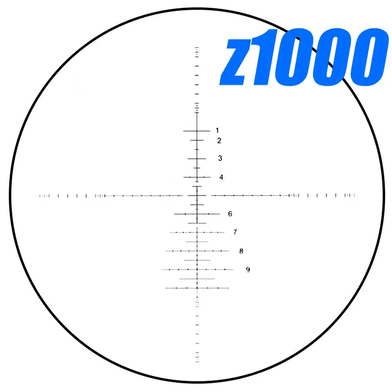 MC Z 4 5 18X44 FFP первая фокальная плоскость оптический прицел Riflescope боковой Parallax Z1000