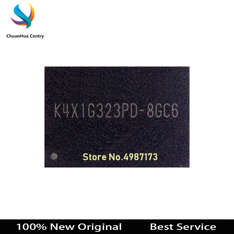 

K4X1G323PD-8GC6 100% Новый оригинал в наличии K4X1G323PD-8GC6 Большая скидка на большее количество