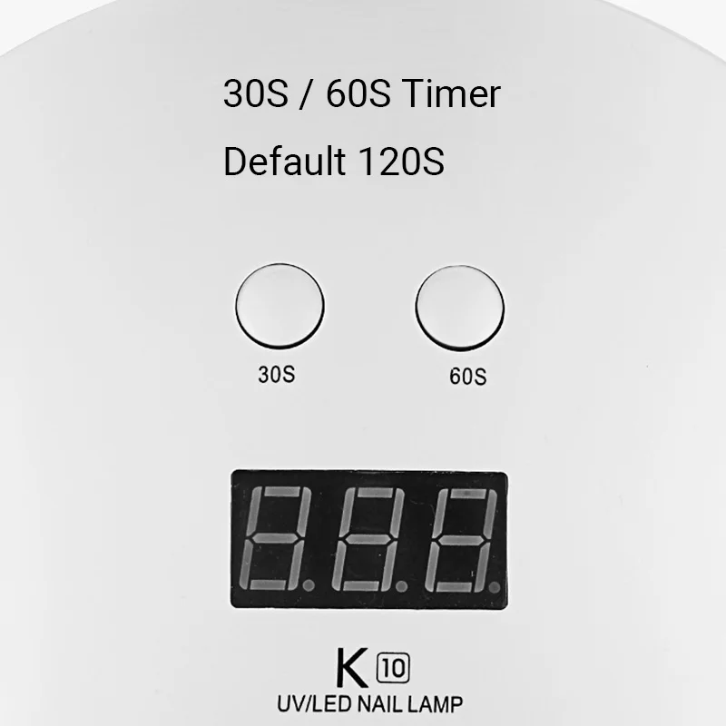 УФ-лампа для сушки гель-лака 24 Вт с таймером | Красота и здоровье