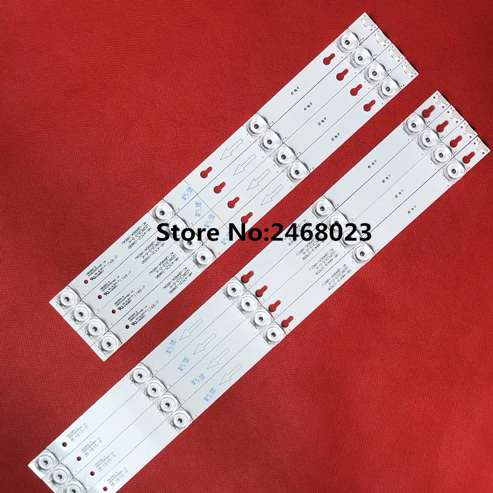 40pcs 80pcs LED Backlight strip for Toshiba 49L2600 L49S4900 49U7800 49P2US 49L2900 49D2900 49S405 49S403 TOT_49_D2900 U49P6066