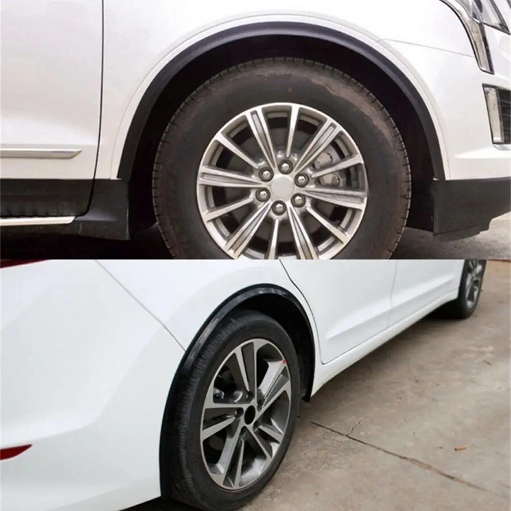 45% Hot Sales!!! 2Pcs 2cmx1.5m Universal Car Wheel Tire Eyebrow Fender Strip Protector Mudguard | Автомобили и мотоциклы