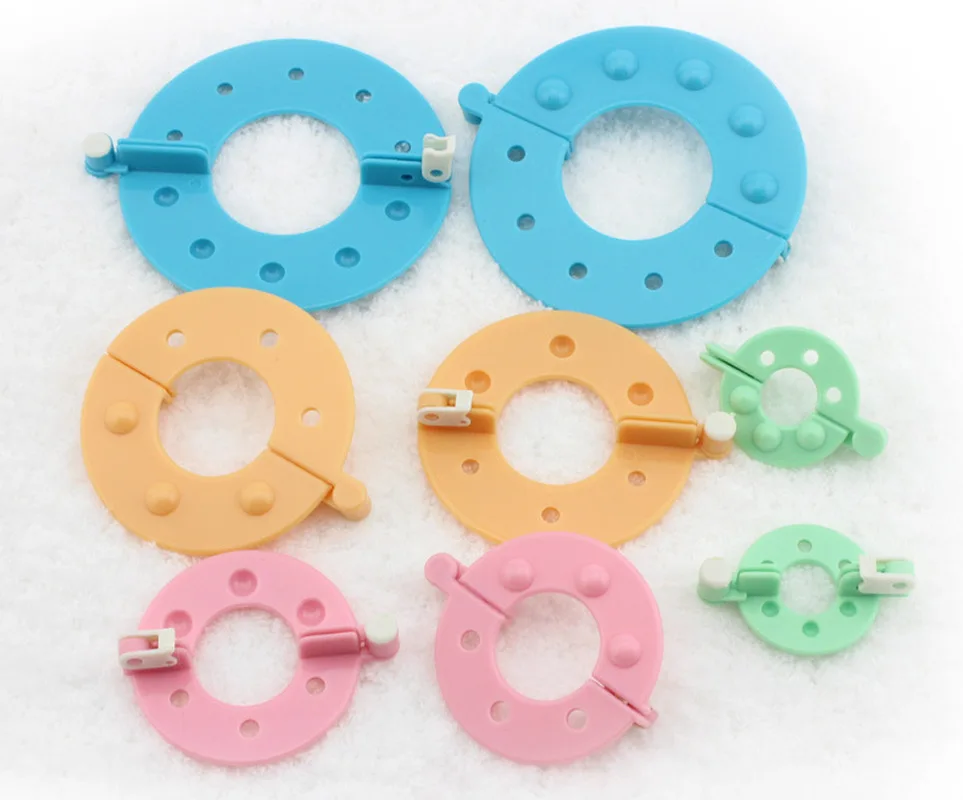 1 комплект из 8 шт. 4 размера Эфирное и майка с помпонами помпон чайник Вязание