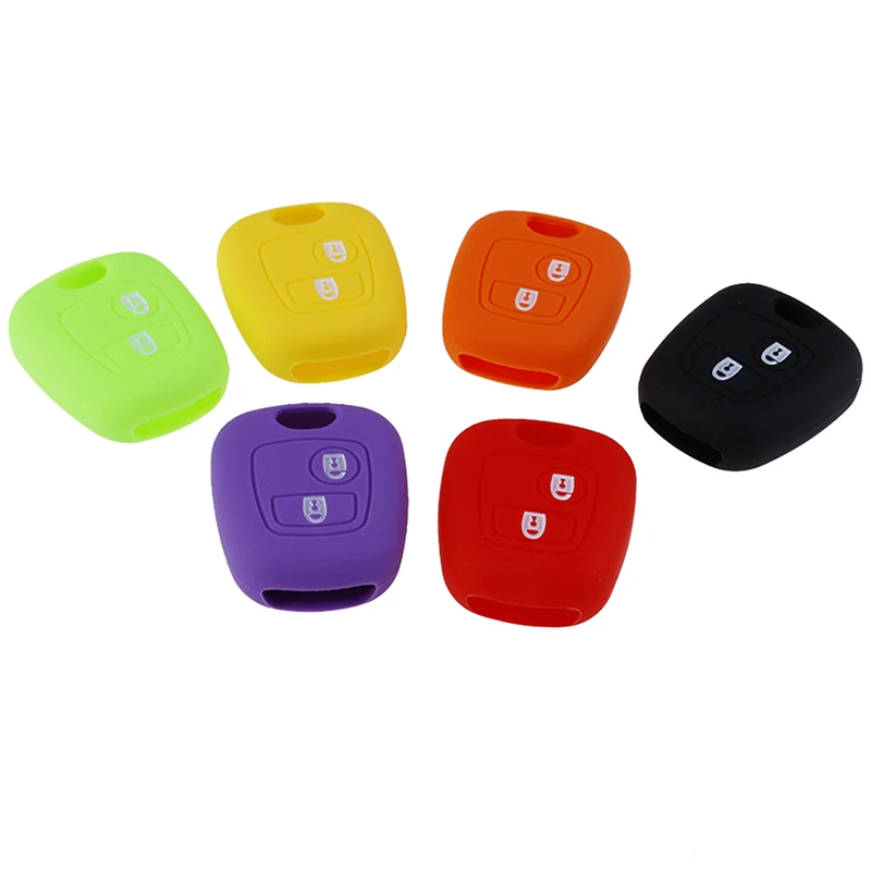 

Силиконовый чехол с 2 кнопками для ключей 107 206 307 207 408