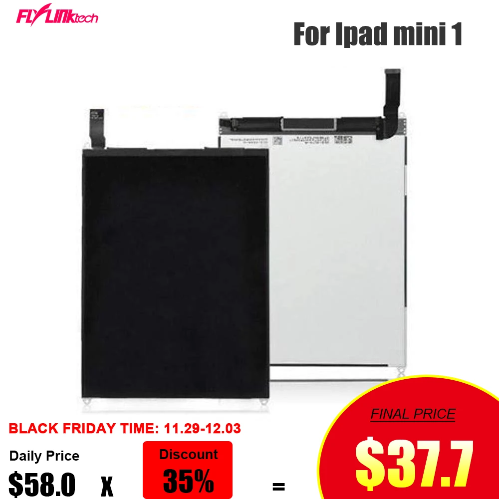 Flylinktech для Ipad mini 1 A1455 A1454 A1432 ЖК дисплей дигитайзер панель планшет экран