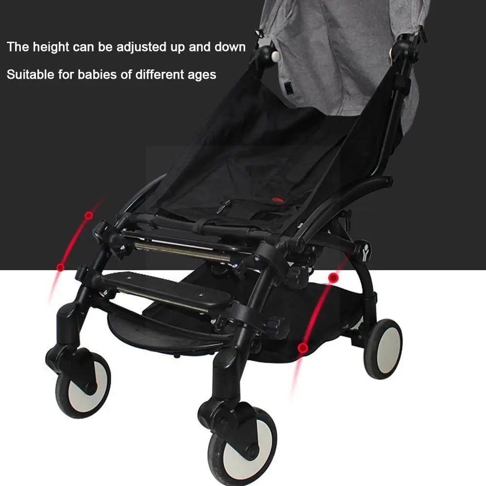

Adjustable Stroller Footboard Infant Baby Stroller Stroller Rest Pedal Carriages Pushchairs Part Accessories Infant Foot Pr E2I2