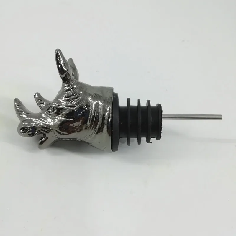 Металлическая креативная насадка для красного вина со стразами из цинкового