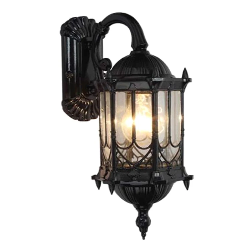 

Traditional Classical Upside Down Light European Outdoor Waterproof Wall Lamp
