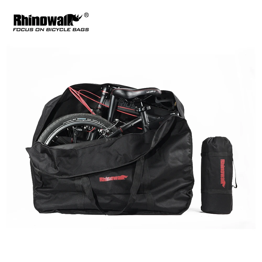 

Rhinowalk 14"16"20" Big Folding Bike Carrier Carrying Bag Foldable Bicycle Transport Bag Waterproof portable bike accessories