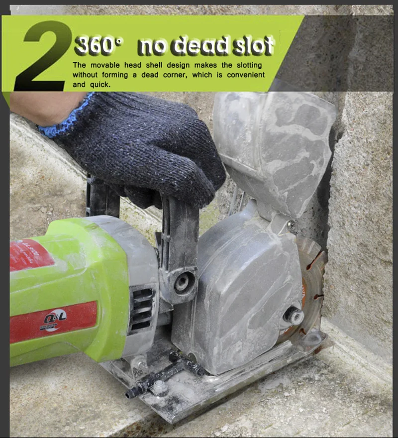 220 В электрическая машина для резки пазов прорезания стен B60 стальная бетона