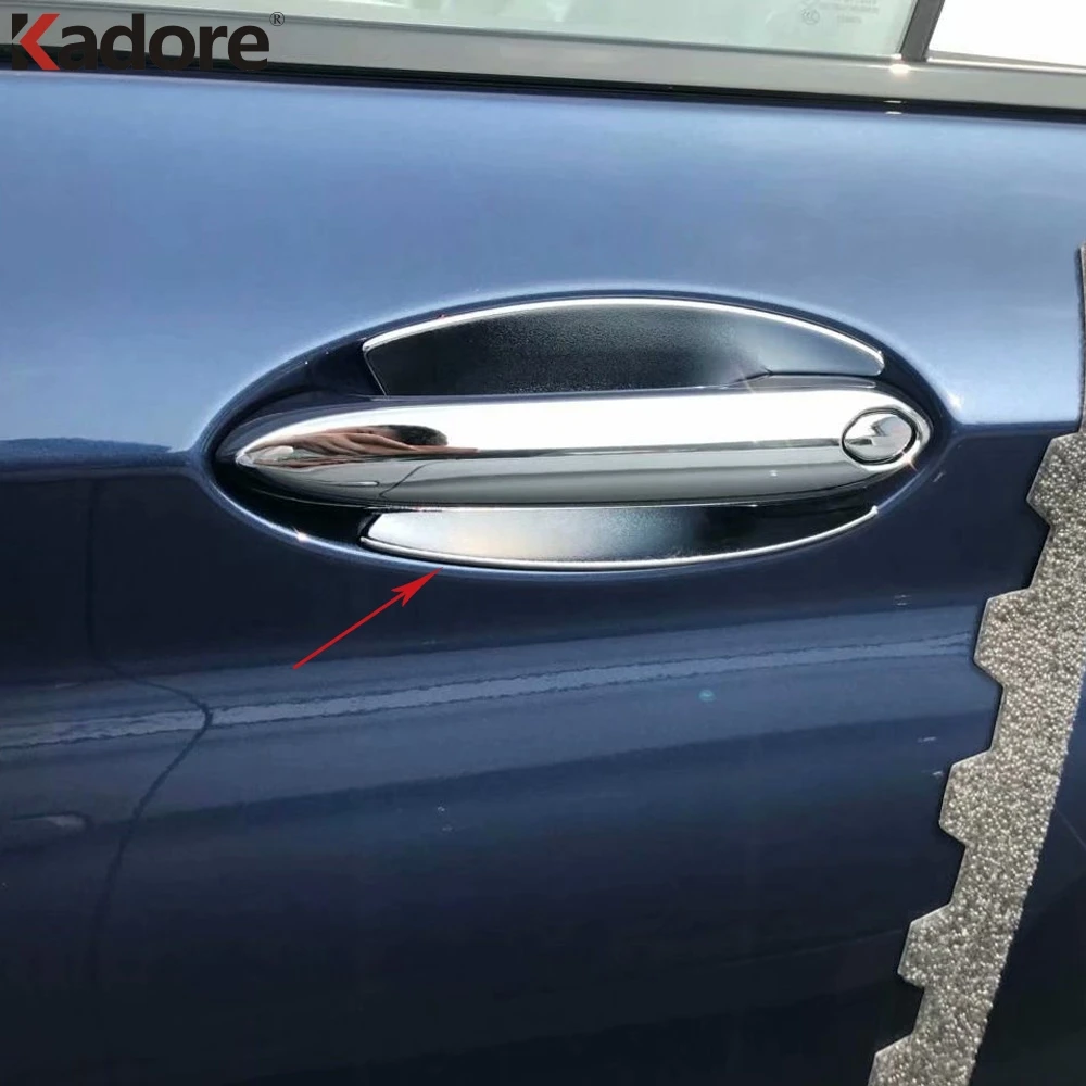 Для BMW X3 2018 2019 ABS Хромированная Автомобильная боковая дверная ручка крышка планки