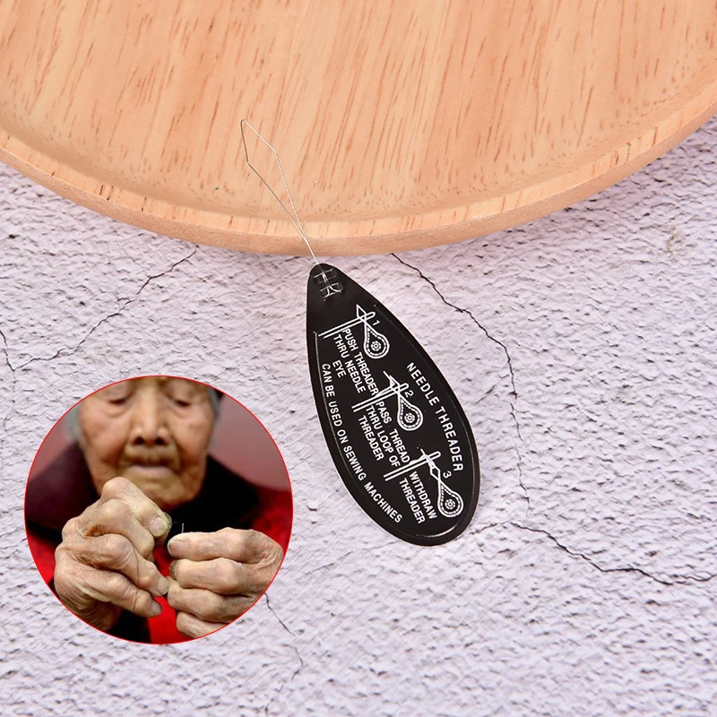 1 шт. алюминиевая игла для считывания букв ручной машинный инструмент шитья