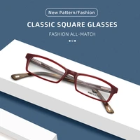 nonor classic optical glasses frames square men designer eyeglasses acetate 18g light fashion spectacles for women accessories