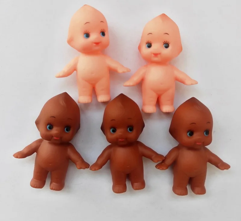 as picture 5 см шоколадные кьюпи фигурки Куклы Игрушки для детей 5 шт/много - Цвет: as picture