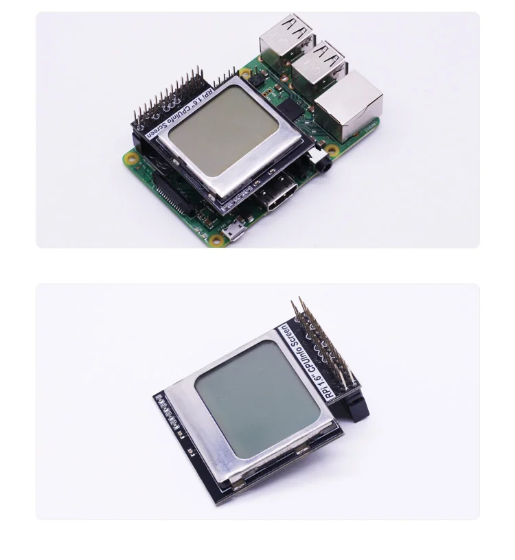 Raspberry Pi 3 Model B ЖК-экран 1,6 дюйма 84x48 с переключателем подсветки, совместимый с Pi2/1/Orange Pi