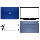 Новый Топ задняя крышка чехол для ноутбука HP Pavilion 15-CW 15-CS TPN-Q208 ноутбук ЖК-дисплей задняя крышкапетлиПередняя панельНижняя чехол задняя крышка чехол синий
